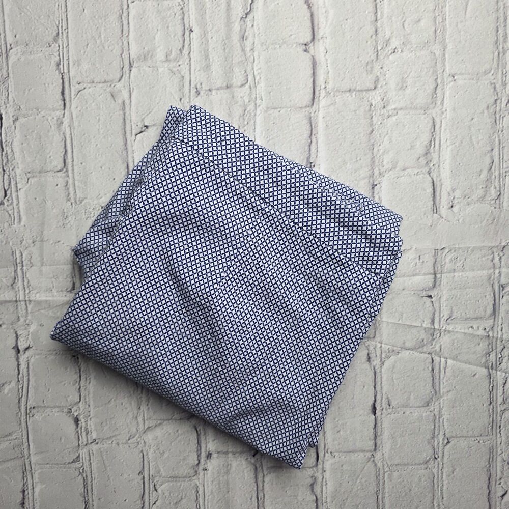 Tribal Women's Pants Size 10 Blue Geometric Print Rayon Blend